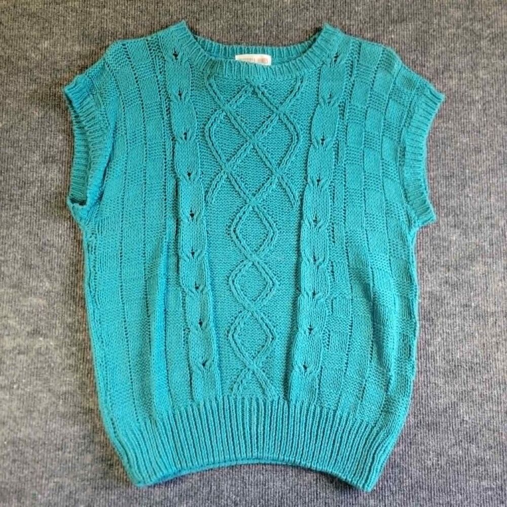 Unbranded Women's Blue and Green Top